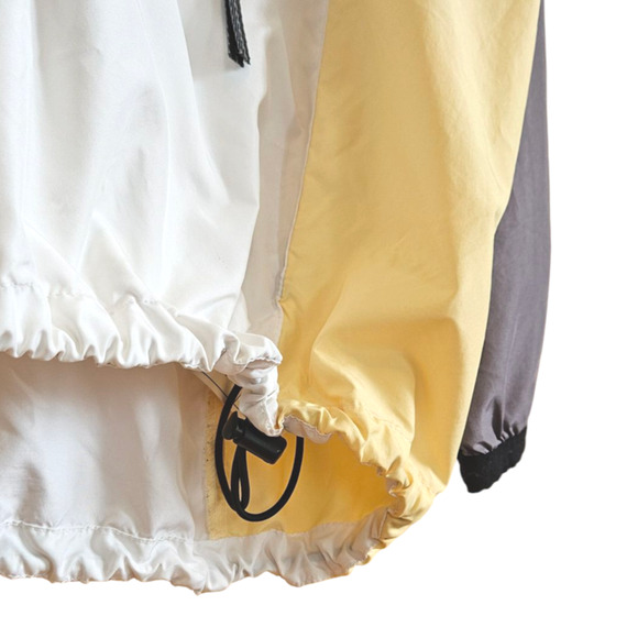 Vintage 90s Nike Anorack Half Zip Lightweight Jacket White Women's Large (12-14) - Picture 5 of 10